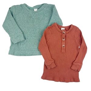 Kate Quinn Long Sleeve Pull Over Organic Cotton Shirts Size 18-24 Months